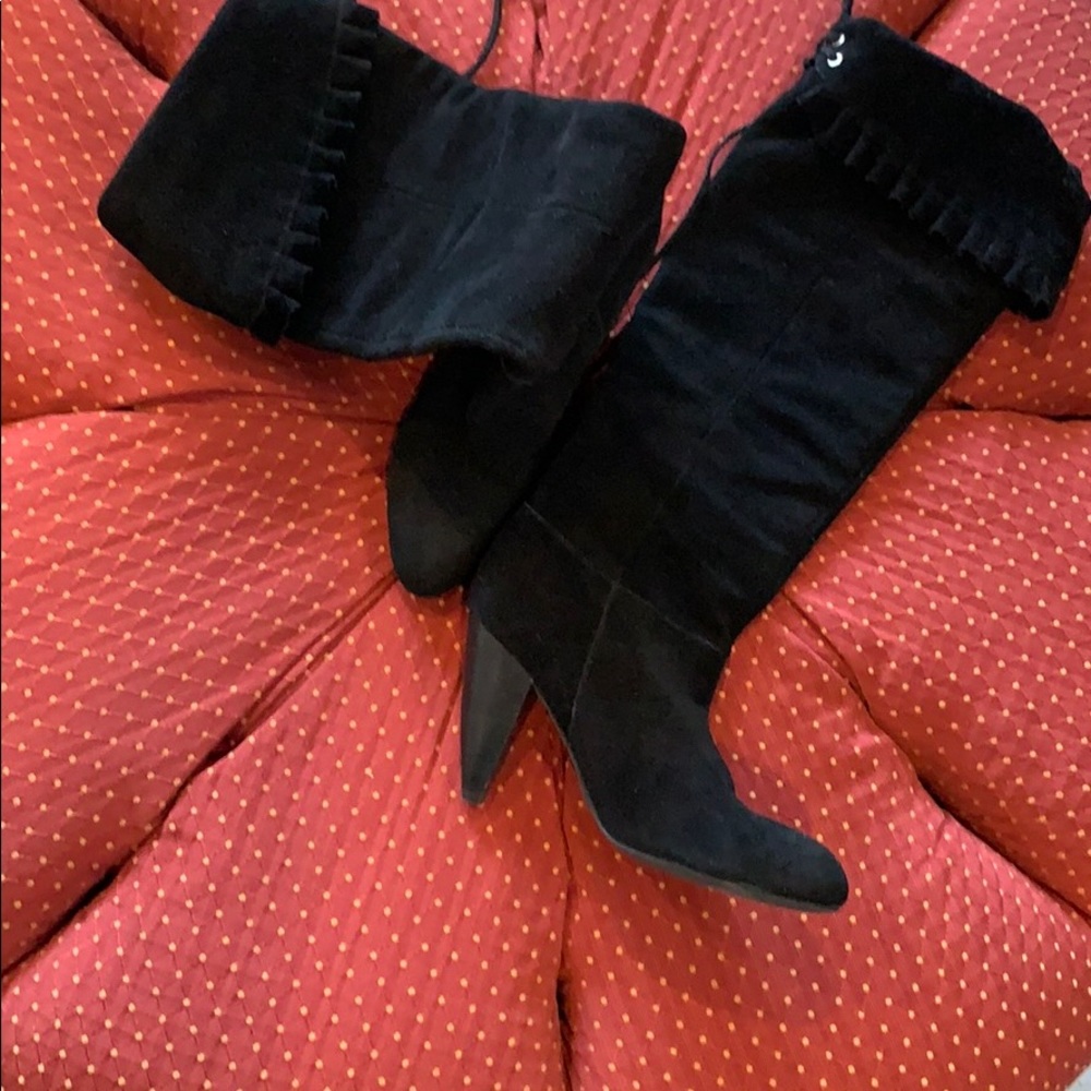 BCBG Suede Boots
